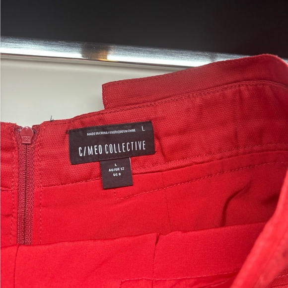 C/MEO Collective Vibrant Red Shorts - Picture 2 of 3